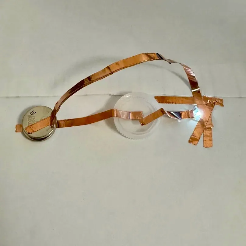 This time I wanted to check out two batteries. Pretty bright!