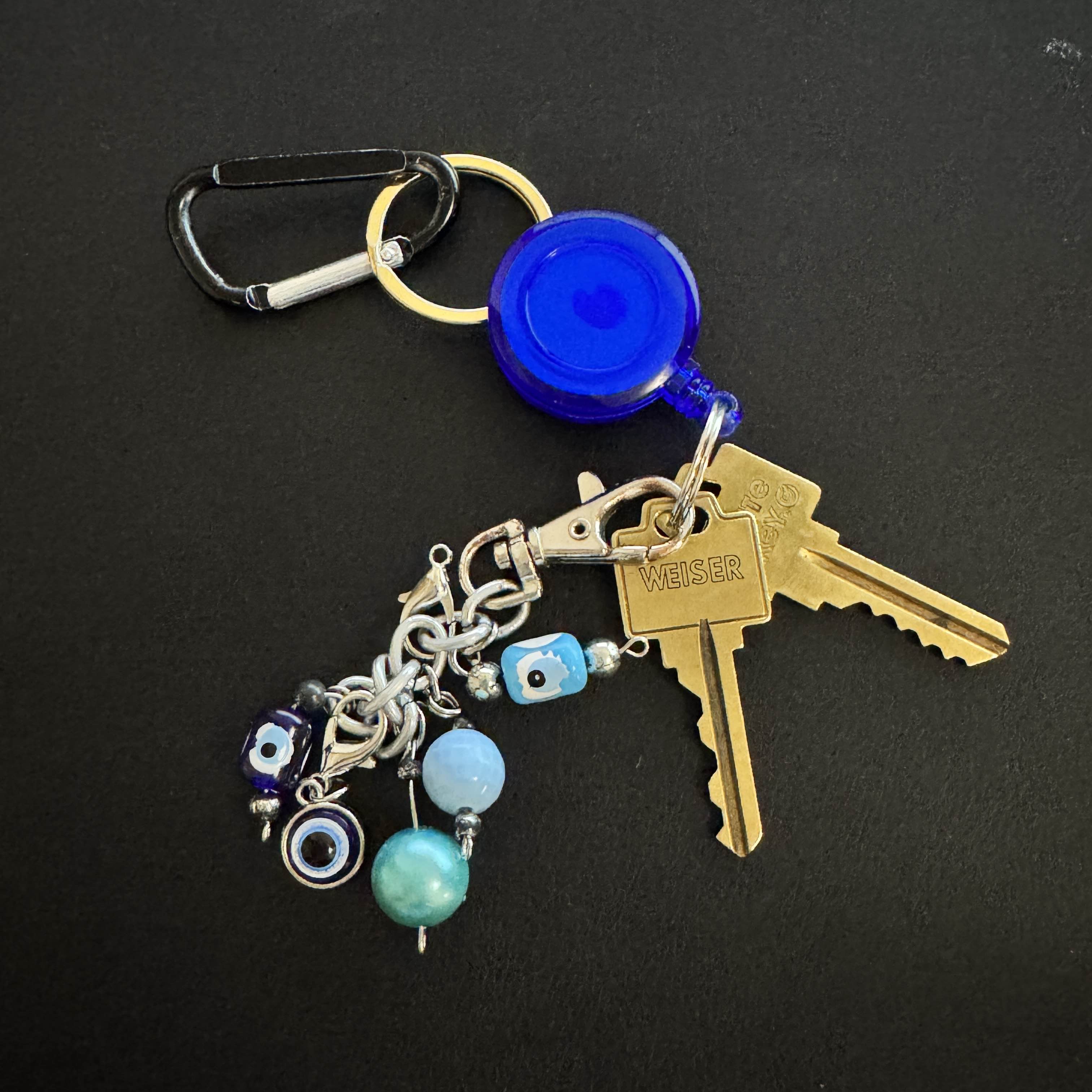 I wear my keys on my beltloop, so I recorded them clanking around every time I took a step.