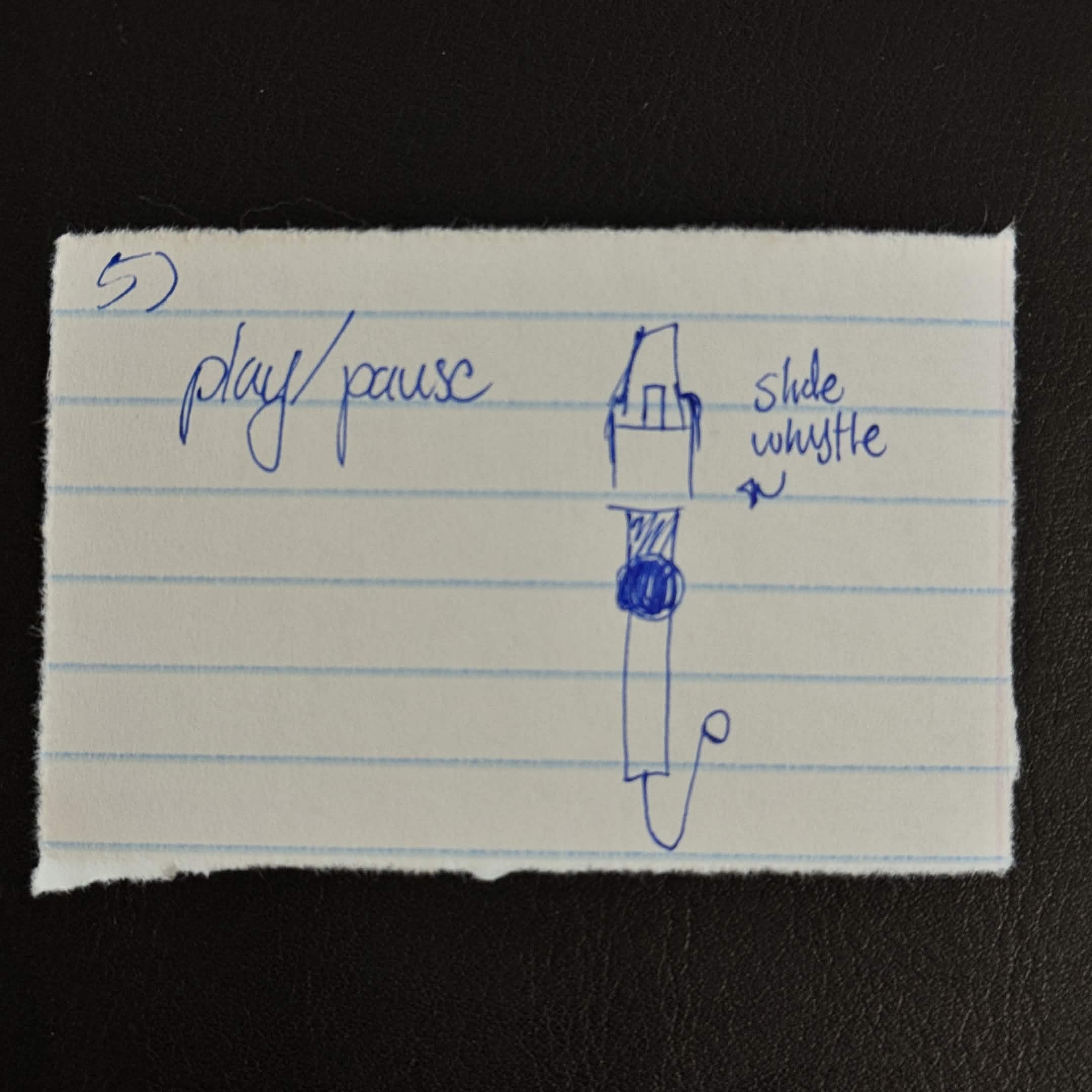 I wanted to code a slide whistle slider because playing with the sliders for so long reminded me of this instrument! Unfortunately, I did not have enough time and I couldn't make it translate properly: when you play it, you're supposed to pull on the hook at the end to change pitches, but I'd only be able to put the slider on the body of it, which wouldn't make much sense.