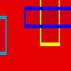 Here I wanted to try out 3 shapes, but realized that it was becoming pure visual effects rather than visual effects in response to audial effects, so I cut down in my next design.