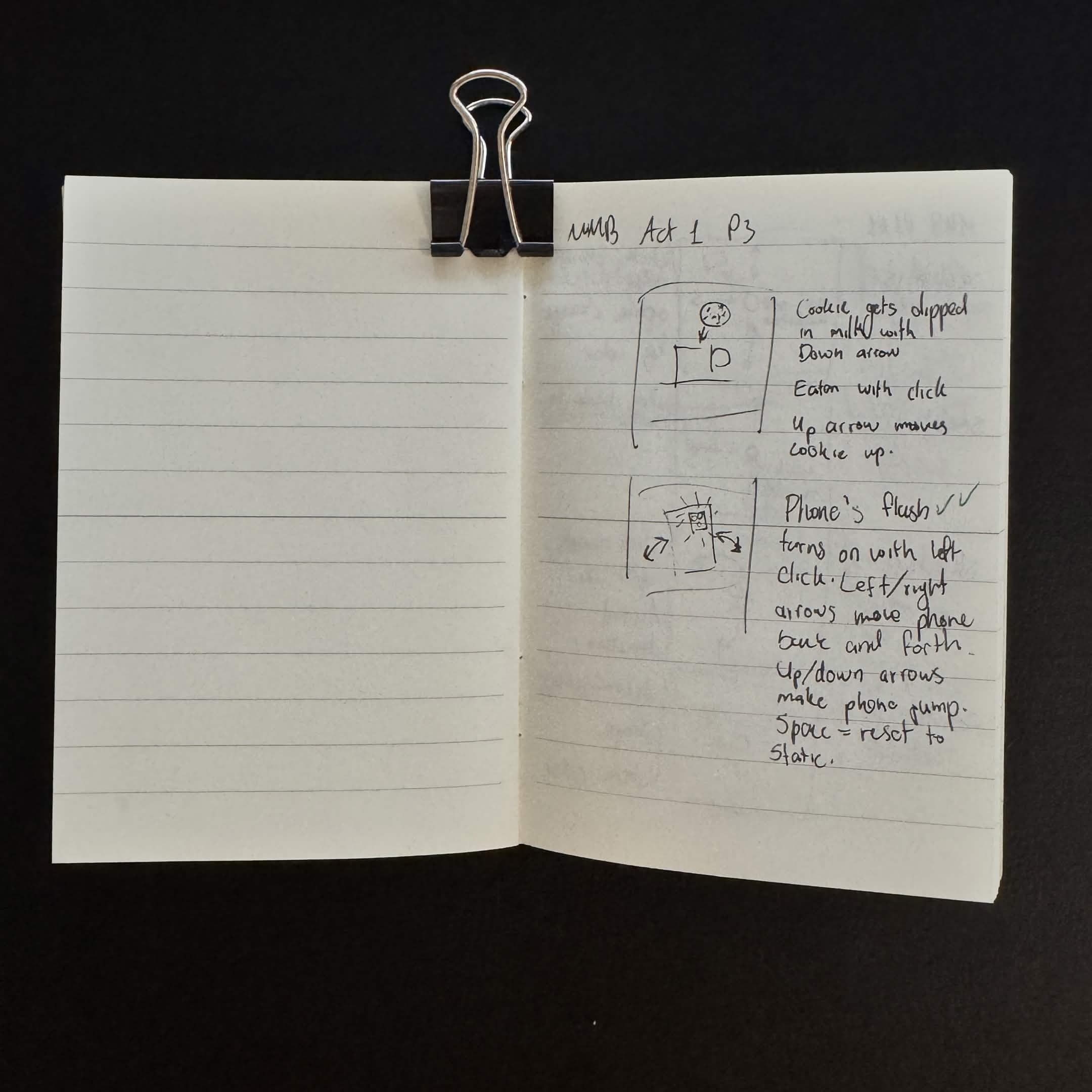 After coming up with and completing all these ideas, I came up with another page of ideas.