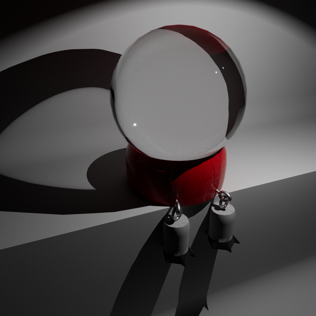 Final render—the first model that really felt like I made something! I left out the penguin... It was definitely too complex for the first activity.