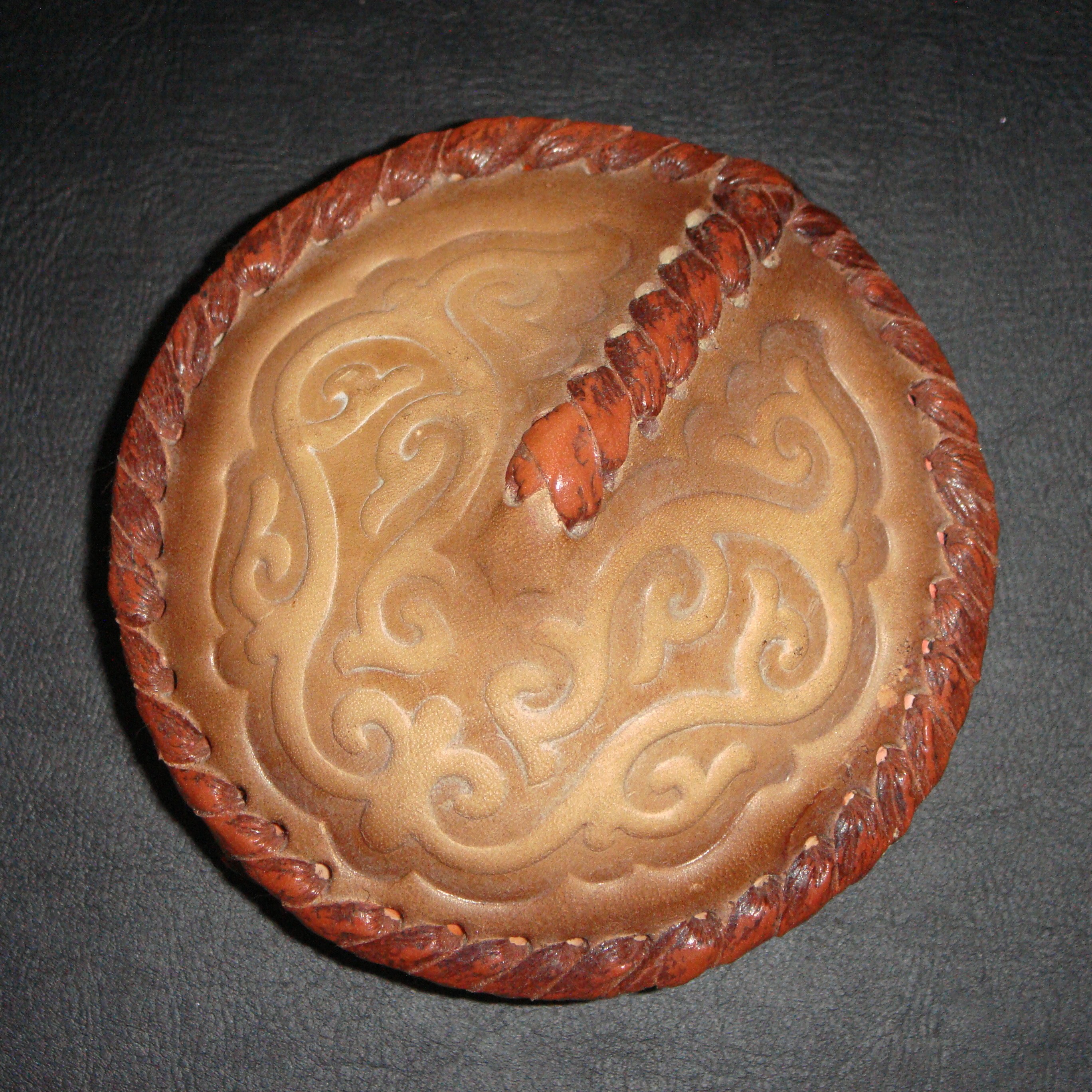 These days, they aren't moved around as much. This specific yurt is minimature sized and serves as a jewelry container.