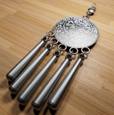 Materials from the previous photos were placed on the model, but the reflections were too intense. This made the object look obviously modelled, rather than looking like a real coin.