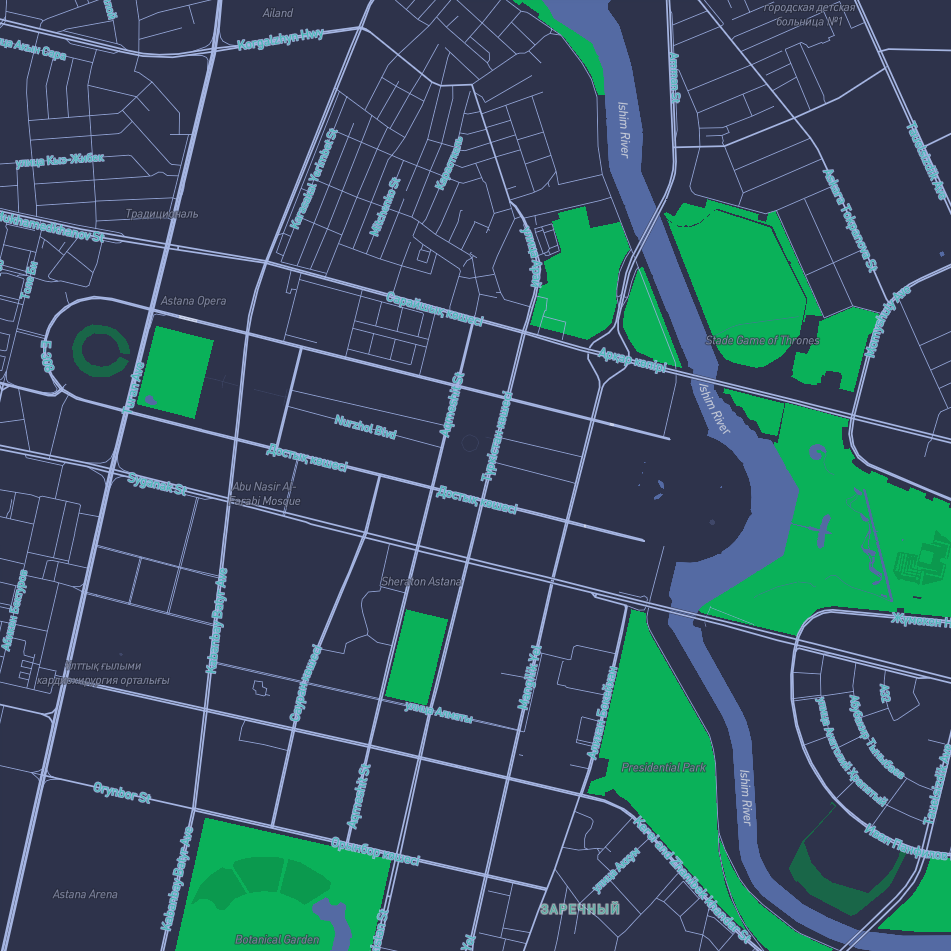 Double blues, not as confusing as I thought it'd be. It helps that the land's blue is pretty desaturated and dark.